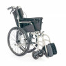 Кресло-коляска механическая MET FLY 300 (43 см) алюминиевая, облегченная