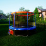 Батут DFC JUMP BASKET с сеткой 14FT-JBSK-B
