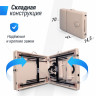 Массажный стол UNIX Superior 3 Section Cream