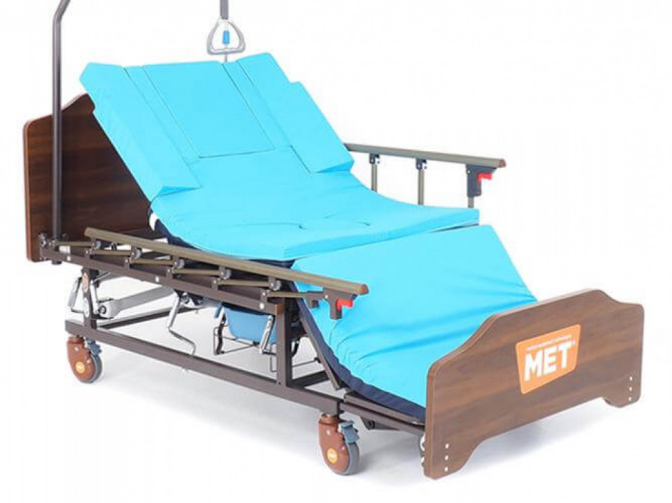 Кровать МЕТ REMEKS с переворотом, туалет слева, без матраса