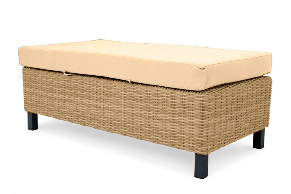 MOKKA BELLA Пуф большой, цвет соломенный